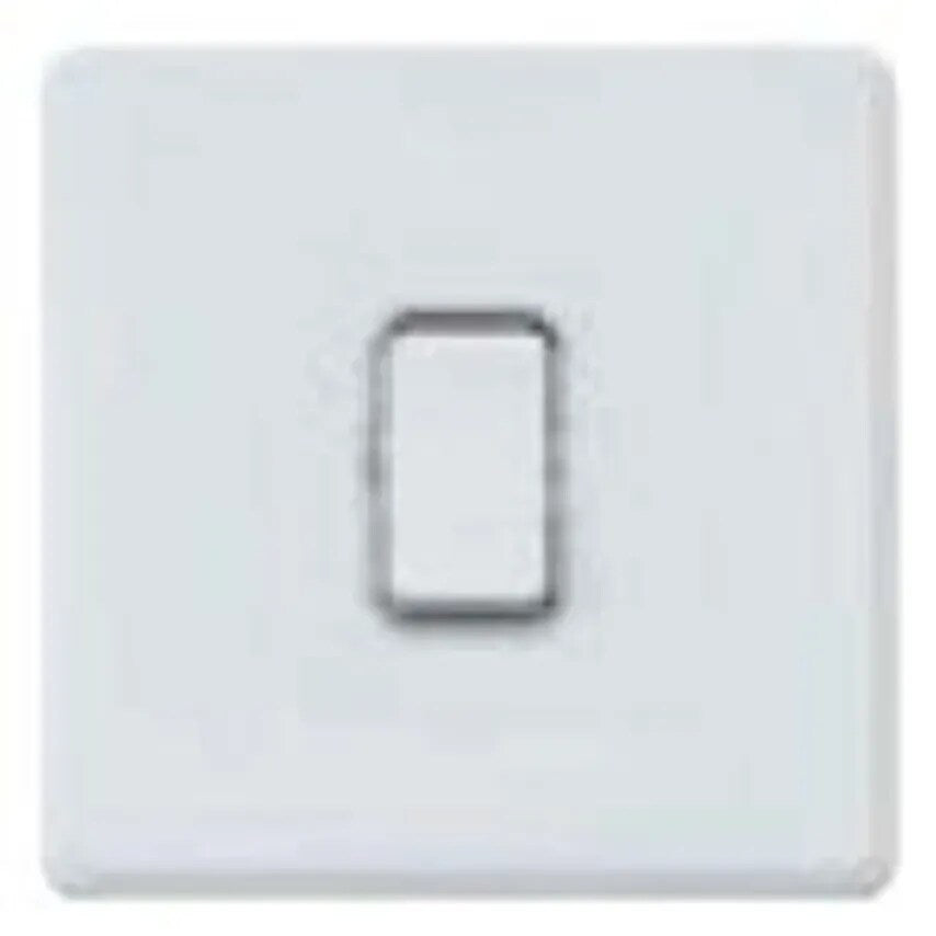 Switch 1 Gang Intermediate 20A 86 x 86mm White