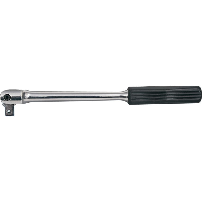 Swivel Handle 3/8" Square DR Rubber Grip