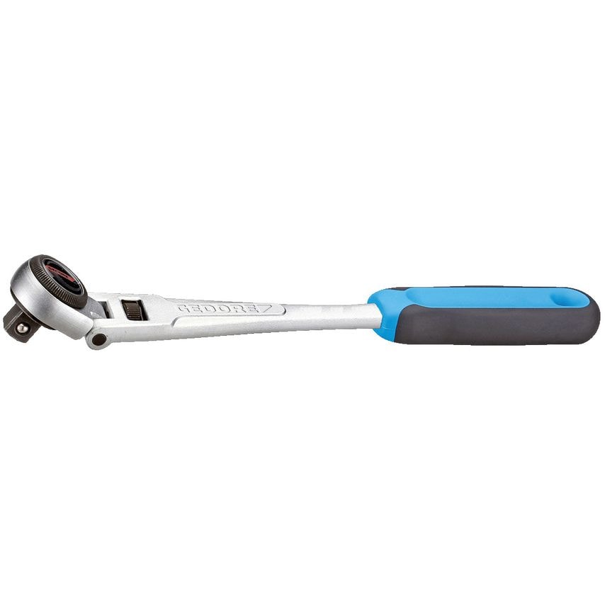 Swivel head reversible ratchet 1/2" 282 mm