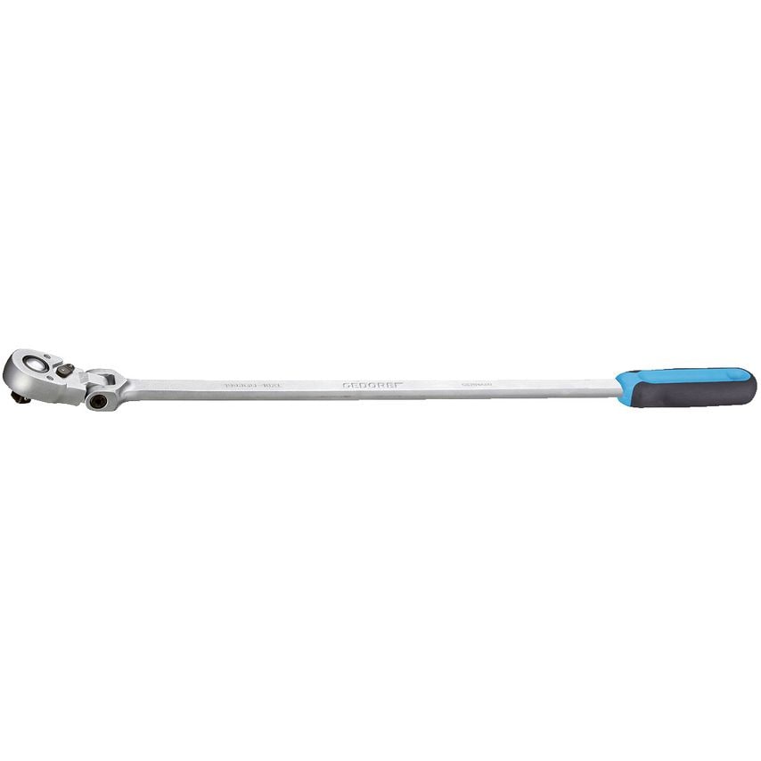 Swivel head reversible ratchet 1/2" 600 mm