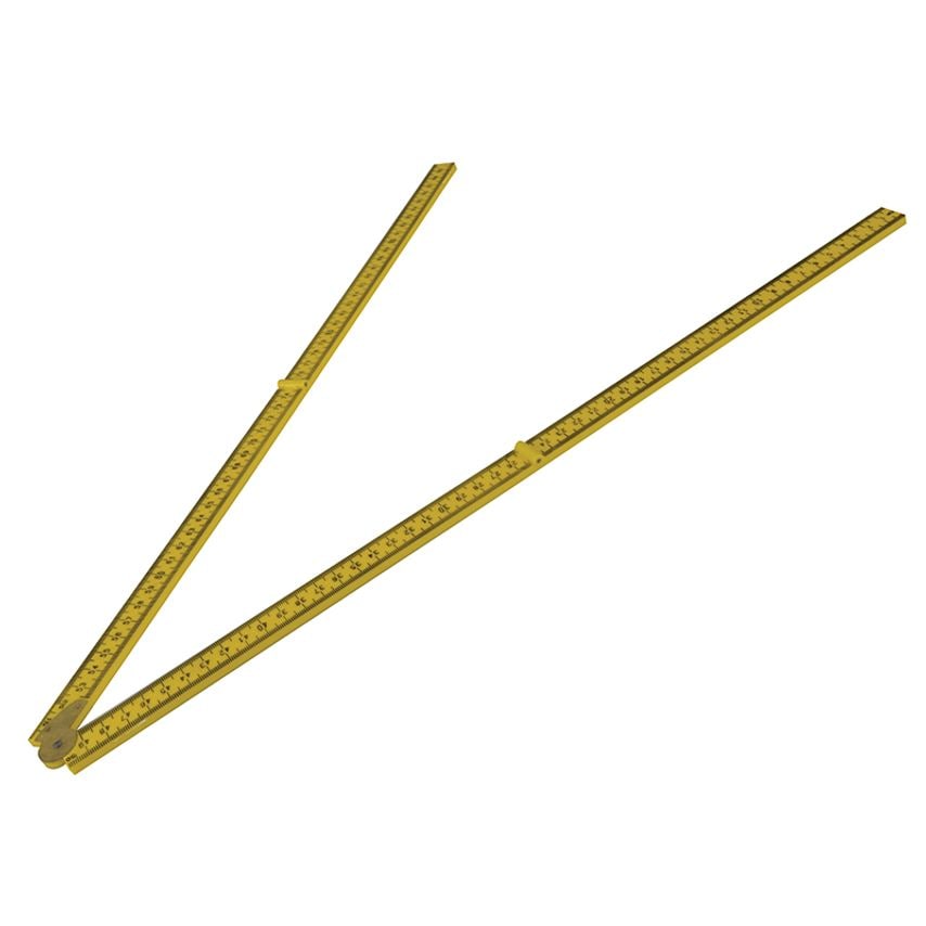 Sybren Plastic Folding Rule 1m / 39in RST473P
