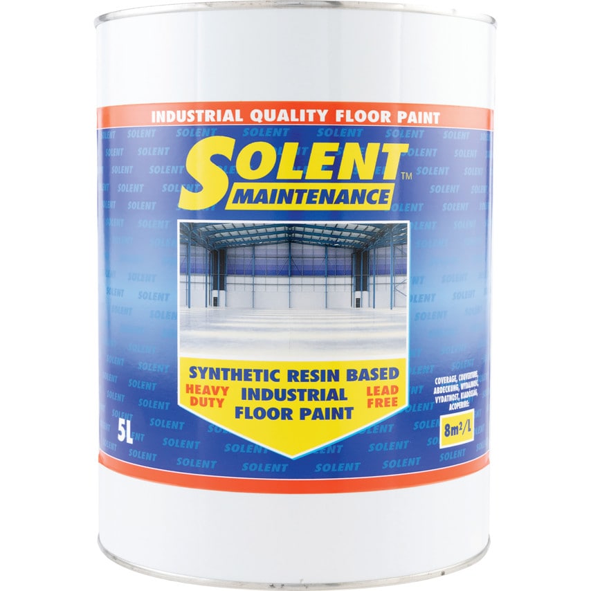 Synthetic Resin Based Industrial Mid Green Floor Paint - 5LTR