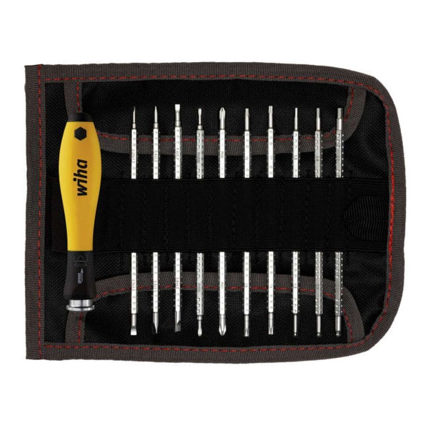 System 4 SoftFinish ESD Interchangeable Screwdriver Set, 12 Piece