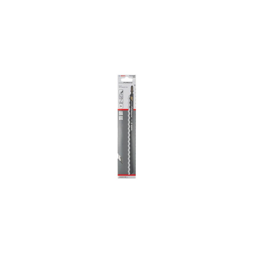 T1013 Awp Precision for Soft Material Jigsaw Blades - 2 608 667 396, Pack of 3