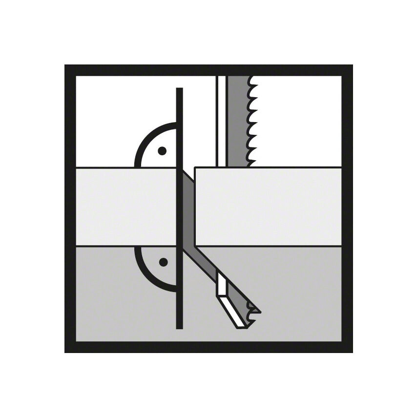 T1013 Awp Precision for Soft Material Jigsaw Blades - 2 608 667 396, Pack of 3