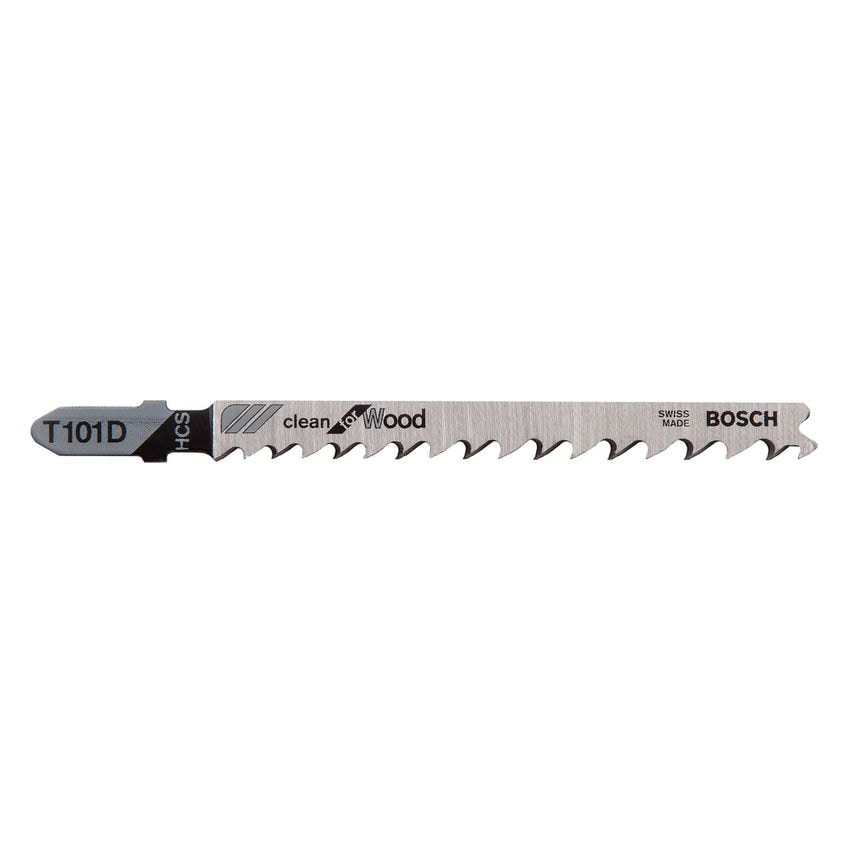 T101D Clean for Wood Jigsaw Blades (5 Pack)