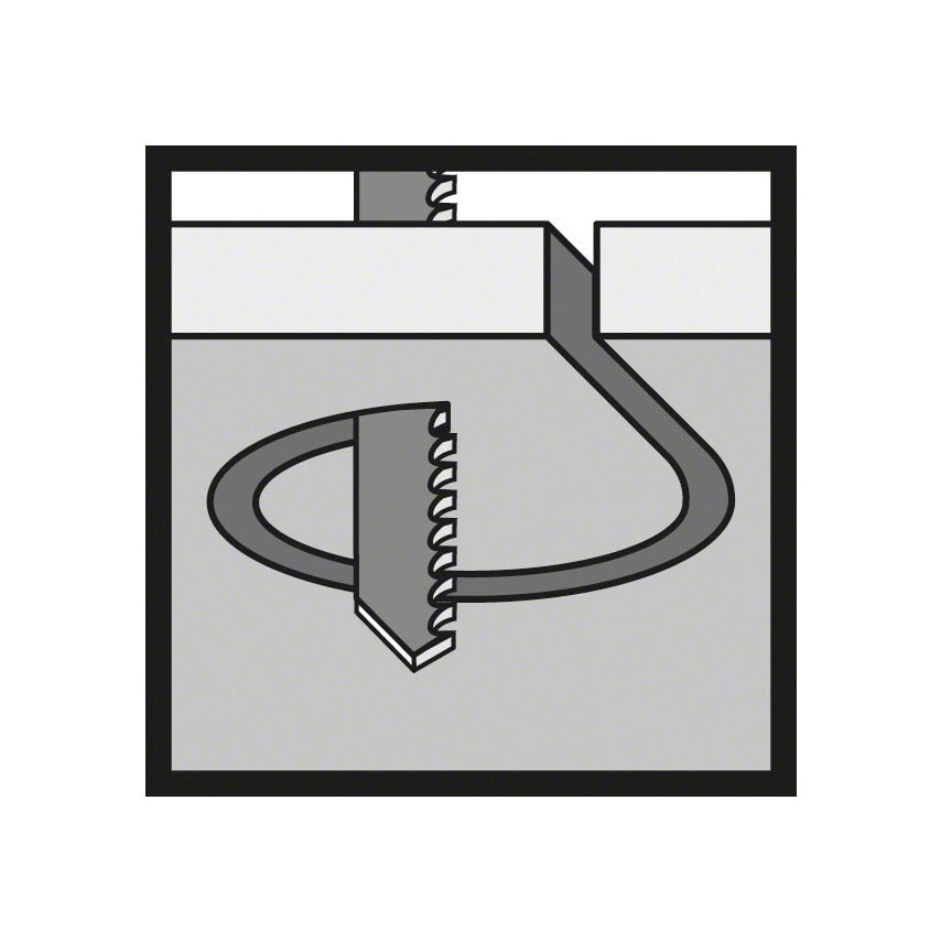 T101 AO Clean for Wood Jigsaw Blades - 2 608 630 031, Pack of 5