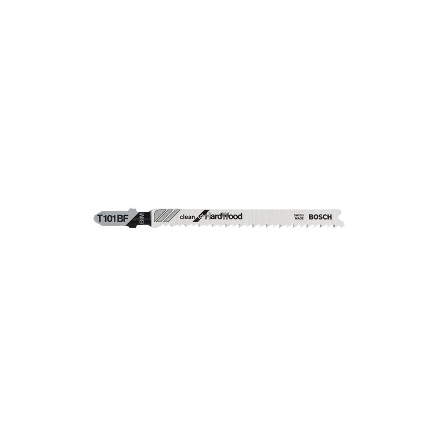 T101 BF Clean for Hard Wood Jigsaw Blades - 2 608 634 234, Pack of 5