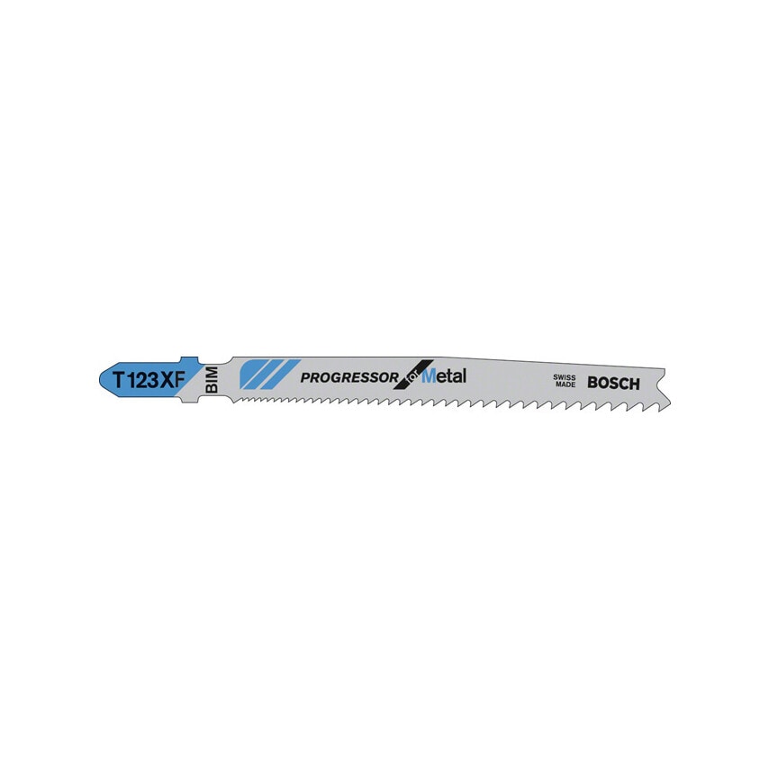 T123 XF Progressor for Metal Jigsaw Blades -2 608 638 473, Pack of 5