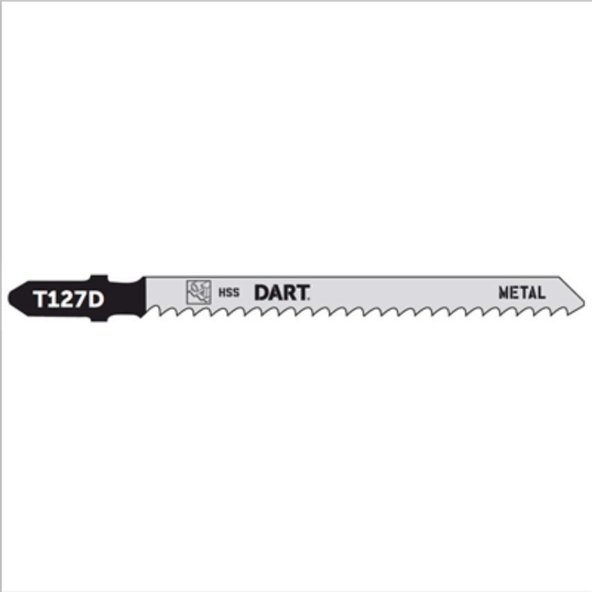 T127D Metal Cutting Jigsaw Blade, Pack of 5