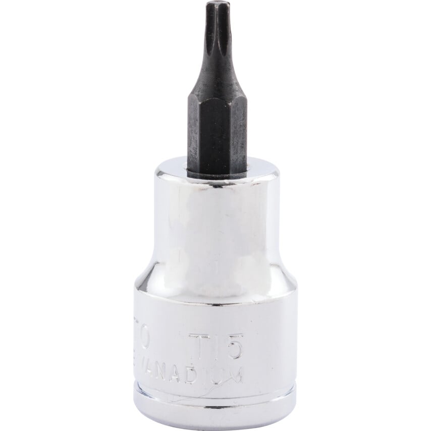T15 TORX Screwdriver Bit 3/8" Square Drive