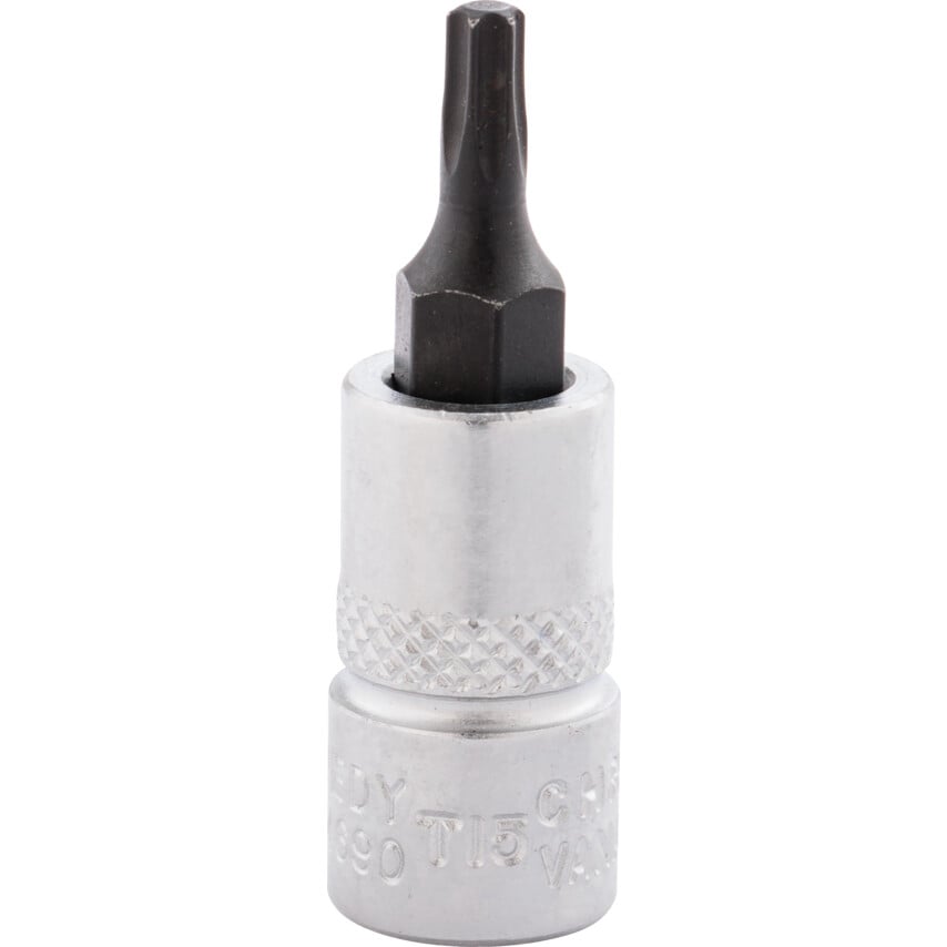 T15 TORX Socket Bit 1/4" Square Drive