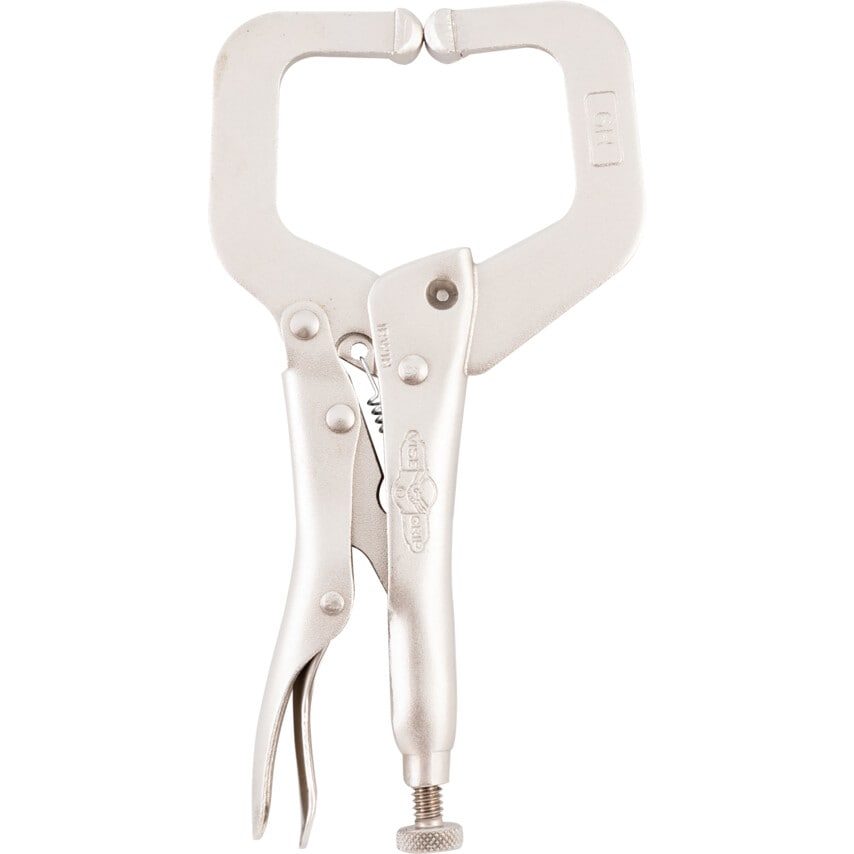 T17EL4 6R 6" Locking C-Clamp Regular Tips