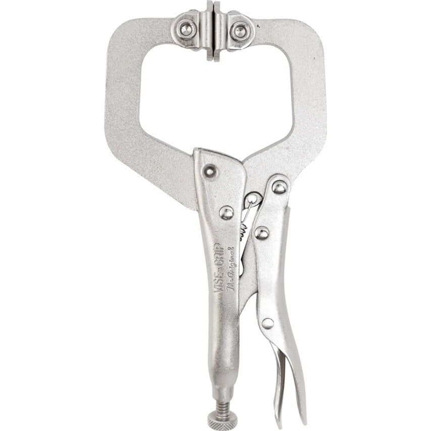 T18EL4 6SP 6" Locking C-Clamp comes with Swivel Pads