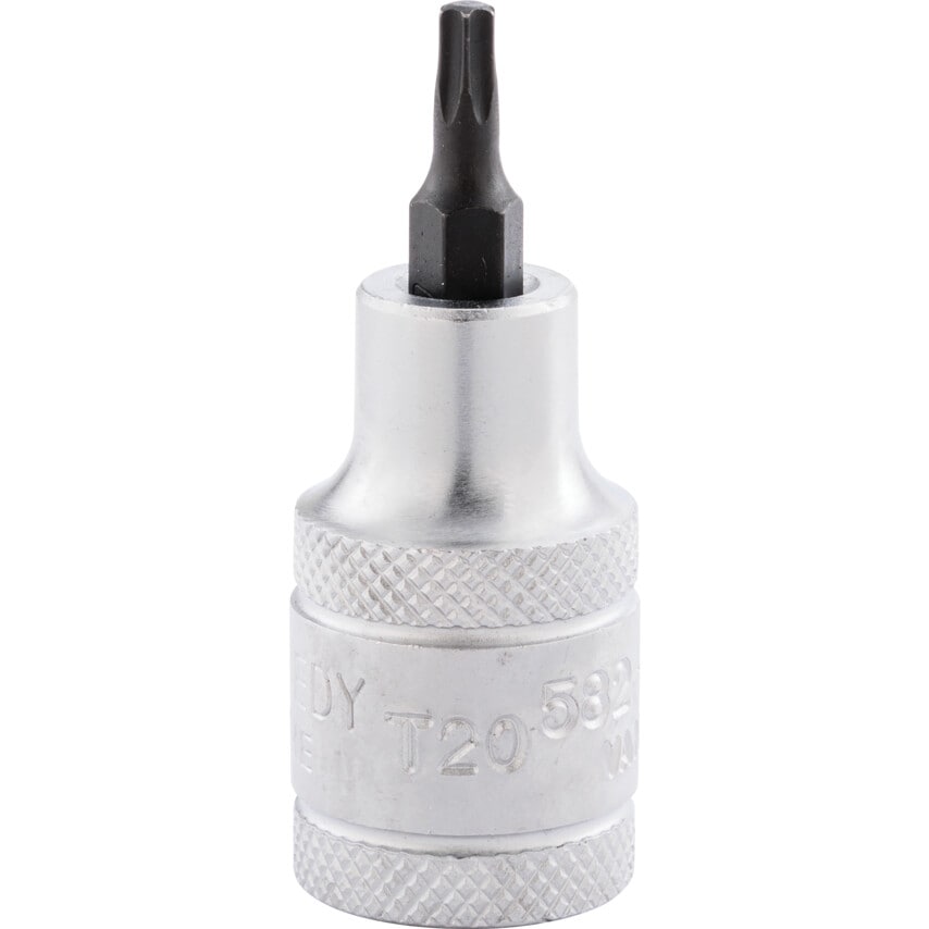 T20 x 55mm TORX Socket Bit 1/2" Square Drive