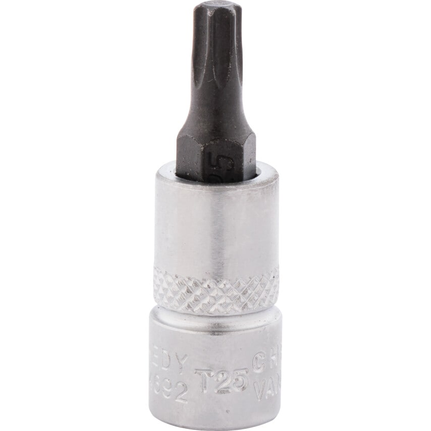T25 TORX Socket Bit 1/4" Square Drive