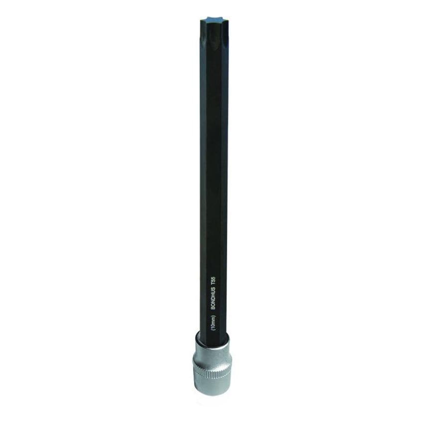 T27 TORX 6" Inhex Socket Bit + Hex Socket, TX27, 44627