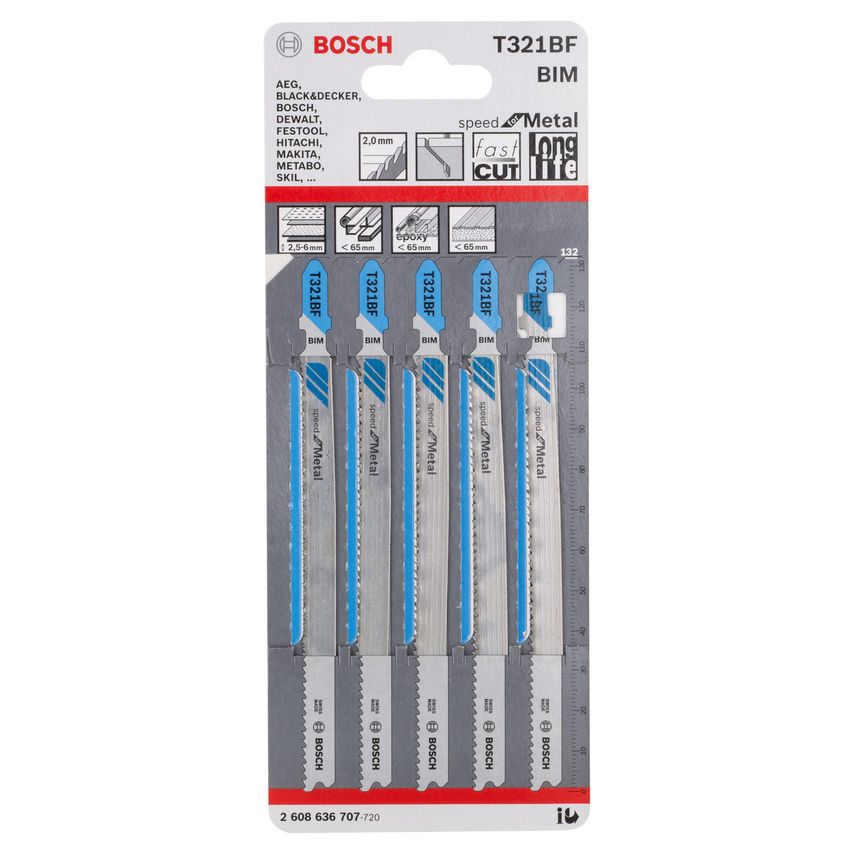 T321BF Speed for Metal Jigsaw Blades (5 Pack)