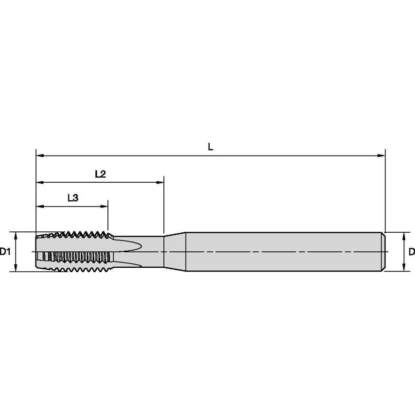 T340NF#10-32R3BX NO. 10-32 3BX 3F STFL Plug Car