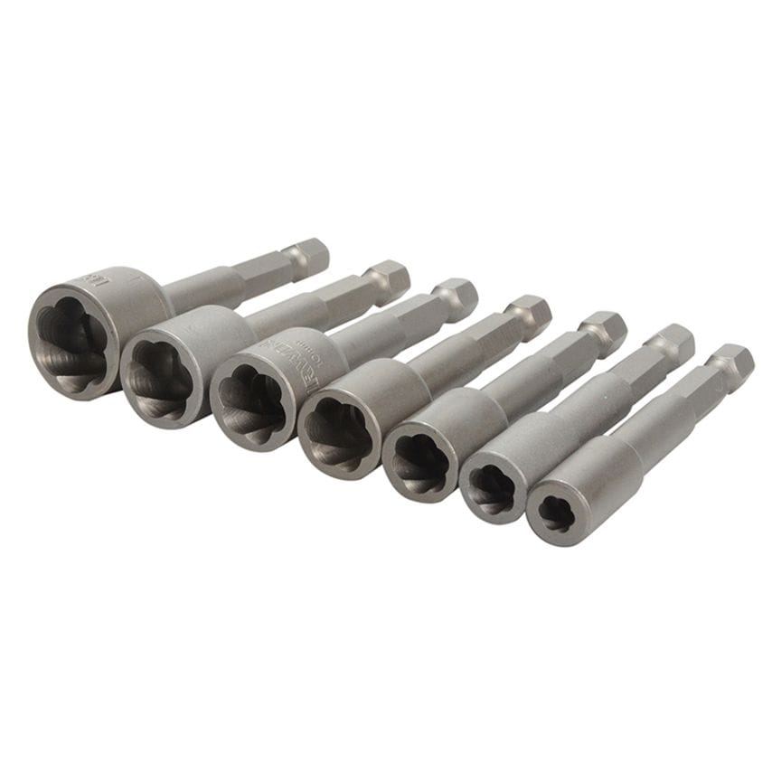 T394100 Power Grip Screw Extractor Set, 7 Piece IRWT394100