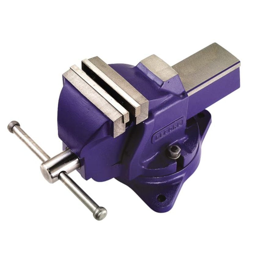 T3TON3VS Workshop Vice With Anvil, Swivel Base 4in