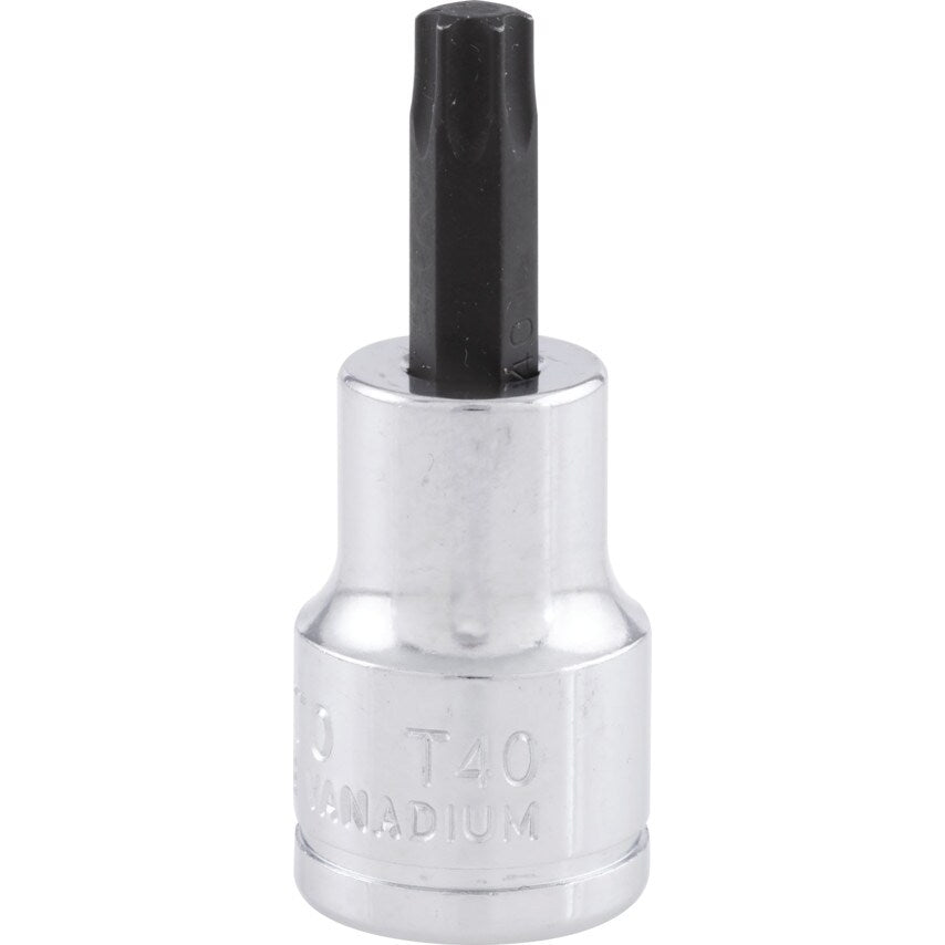 T40 TORX Screwdriver Bit 3/8" Square Drive