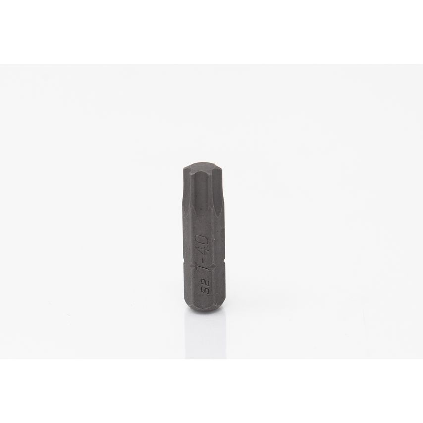 T40 Torx TX-Star 1/4" Hex Insert Bit S2 Steel 25mm Long