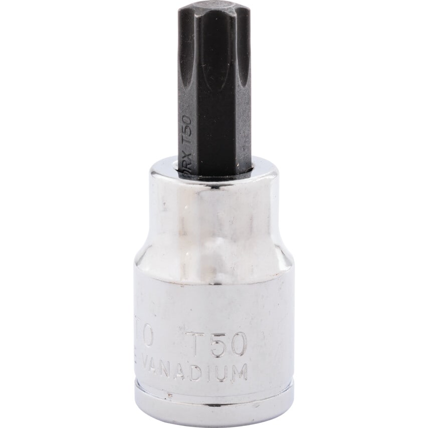 T50 TORX Screwdriver Bit 3/8" Square Drive