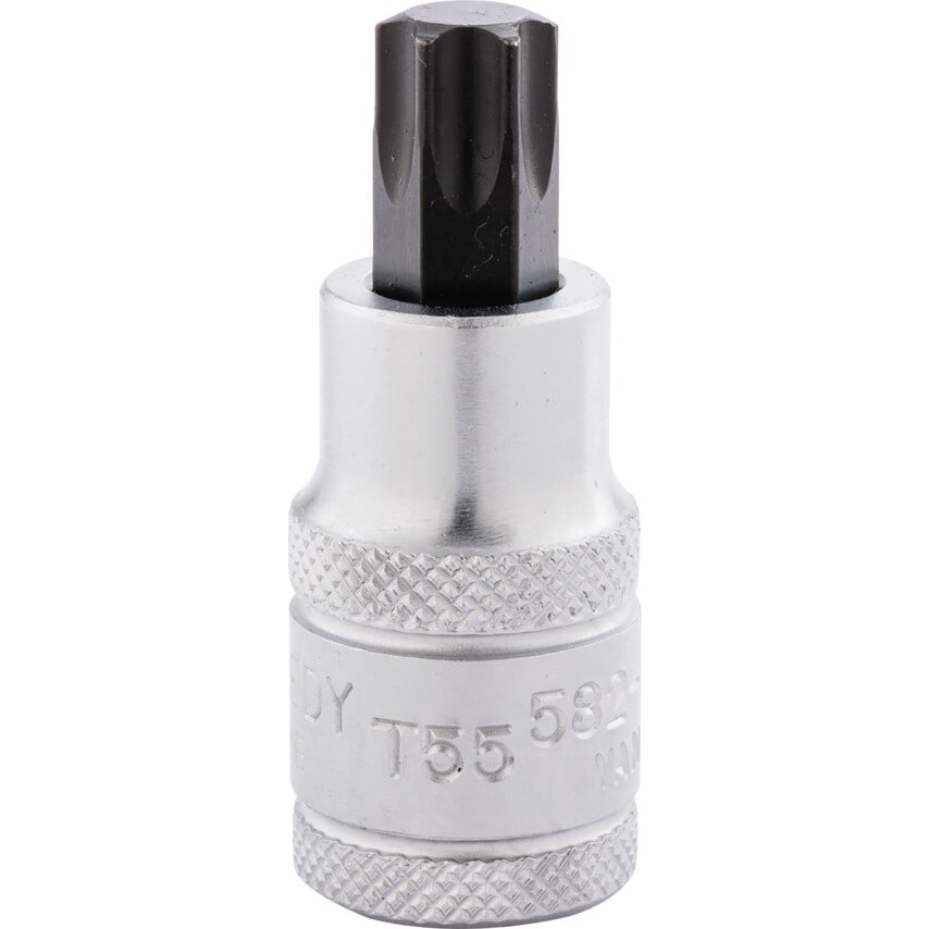 T55 x 55mm TORX Socket Bit 1/2" Square Drive