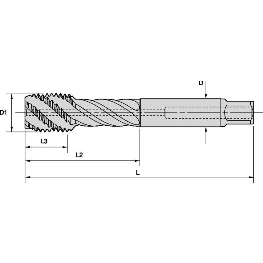 T631MF100X100R6HX-D4 M10X1 6HX RHSF C 374 CH Hss-e-