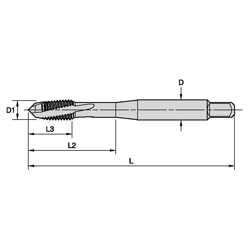 T660NC03125-18RH5-A 5/16-18 H5 3F LHSF Plug Hss-e-