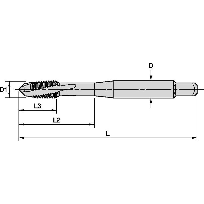 T660NF03125-24RH3-A 5/16-24 H3 3F LHSF Plug Hss-e-