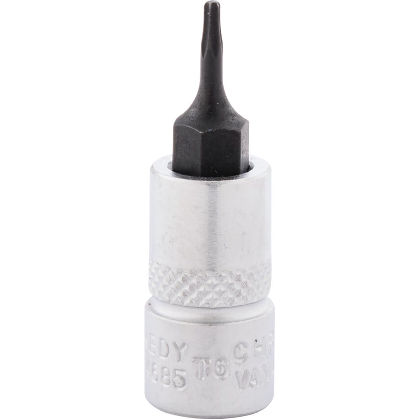 T6 TORX Socket Bit 1/4" Square Drive