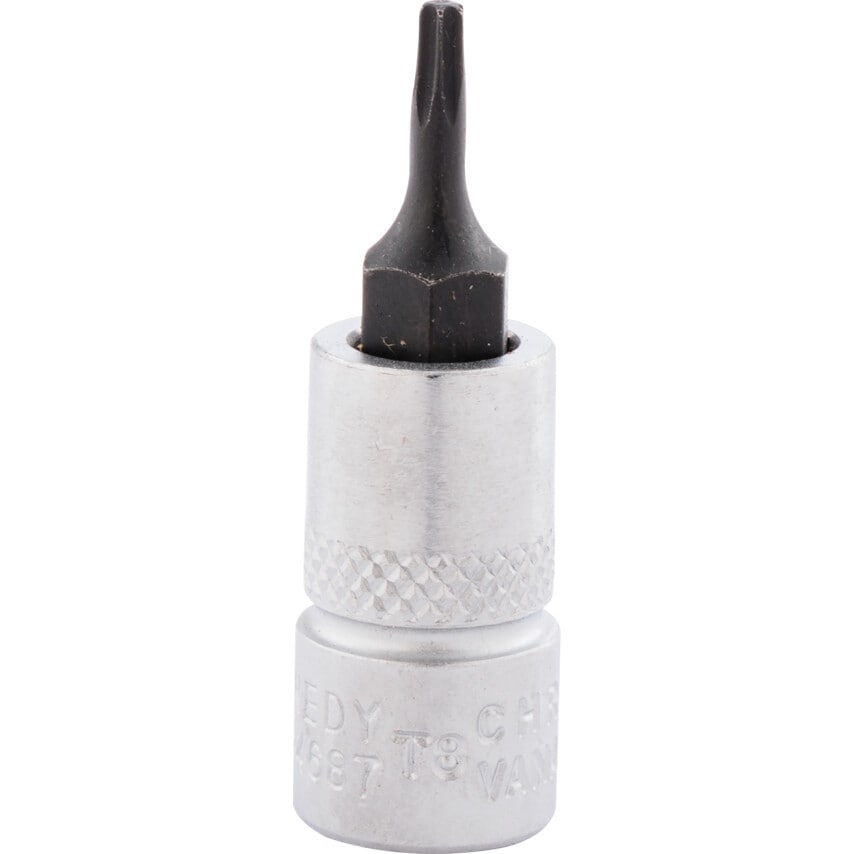 T8 TORX Socket Bit 1/4" Square Drive