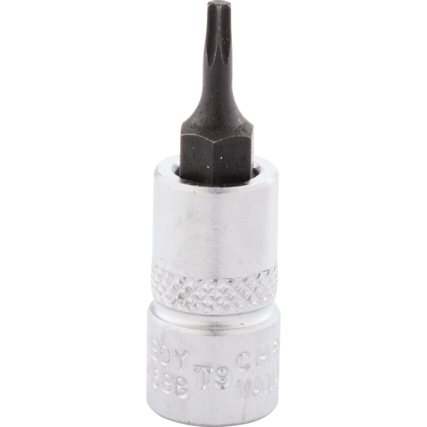 T9 TORX Socket Bit 1/4" Square Drive
