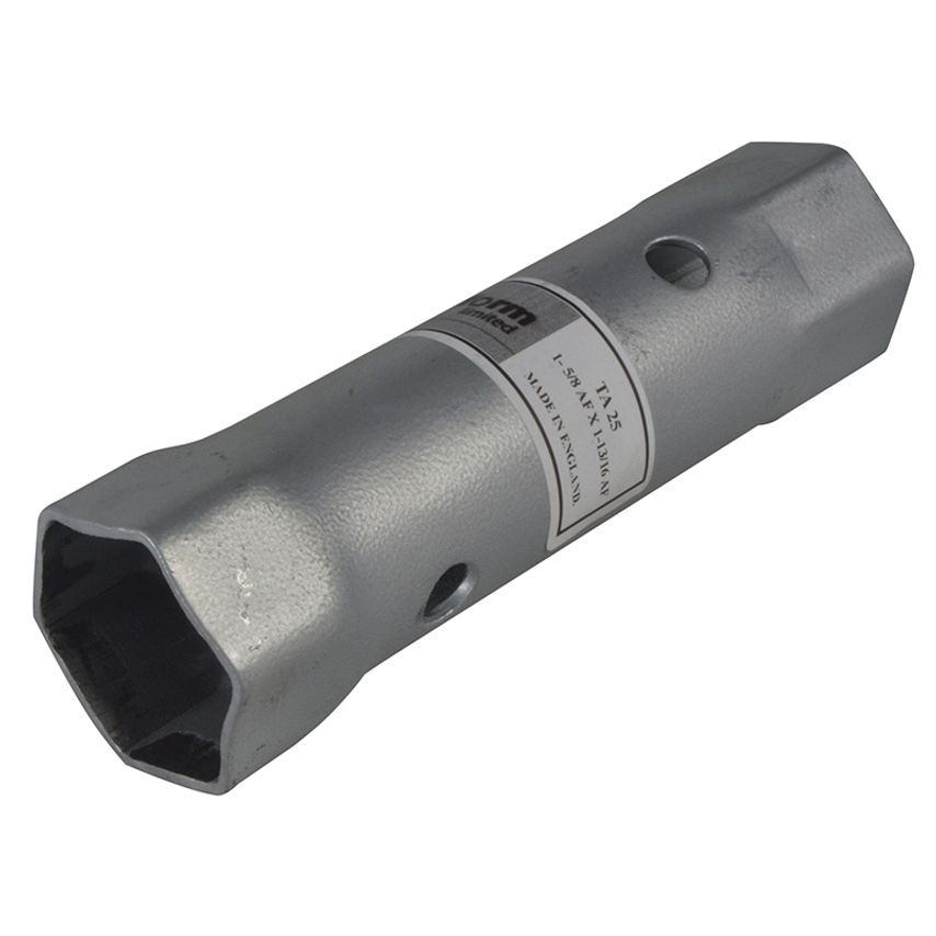 TA25 A/F Box Spanner 1.5/8 x 1.13/16AF x 190mm (7 1/2in) MELTA25