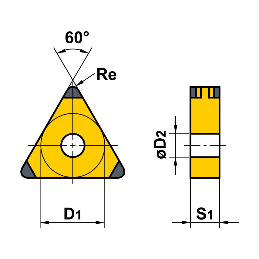 TCMT 16T312-mm Insert Grade 2025