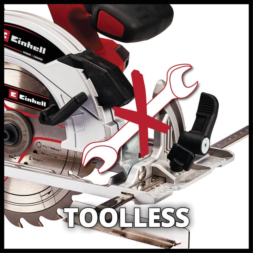 TE-CS 18/165-1 LI - Solo Cordless Circular Saw (BX-1)