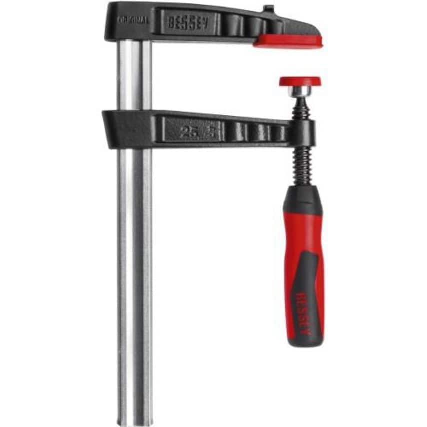 TG25-2K Malleable Cast Iron Screw Clamp TG 250/1202 Piece Plastic Handle, BE200056