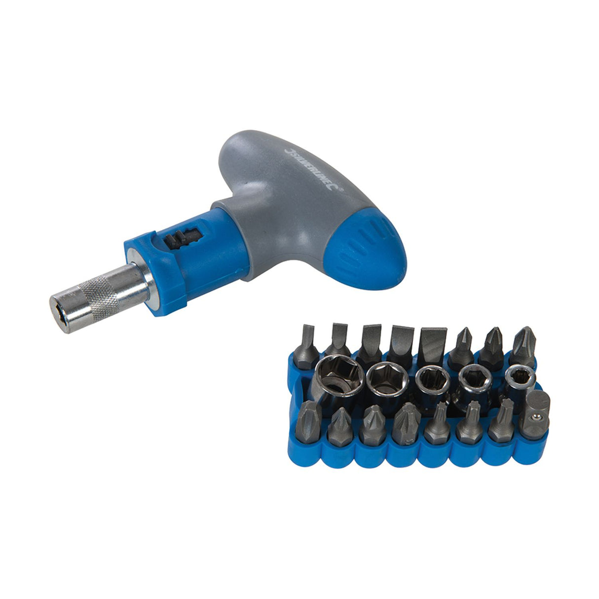 T-Handle Ratchet Screwdriver Set 22 Piece
