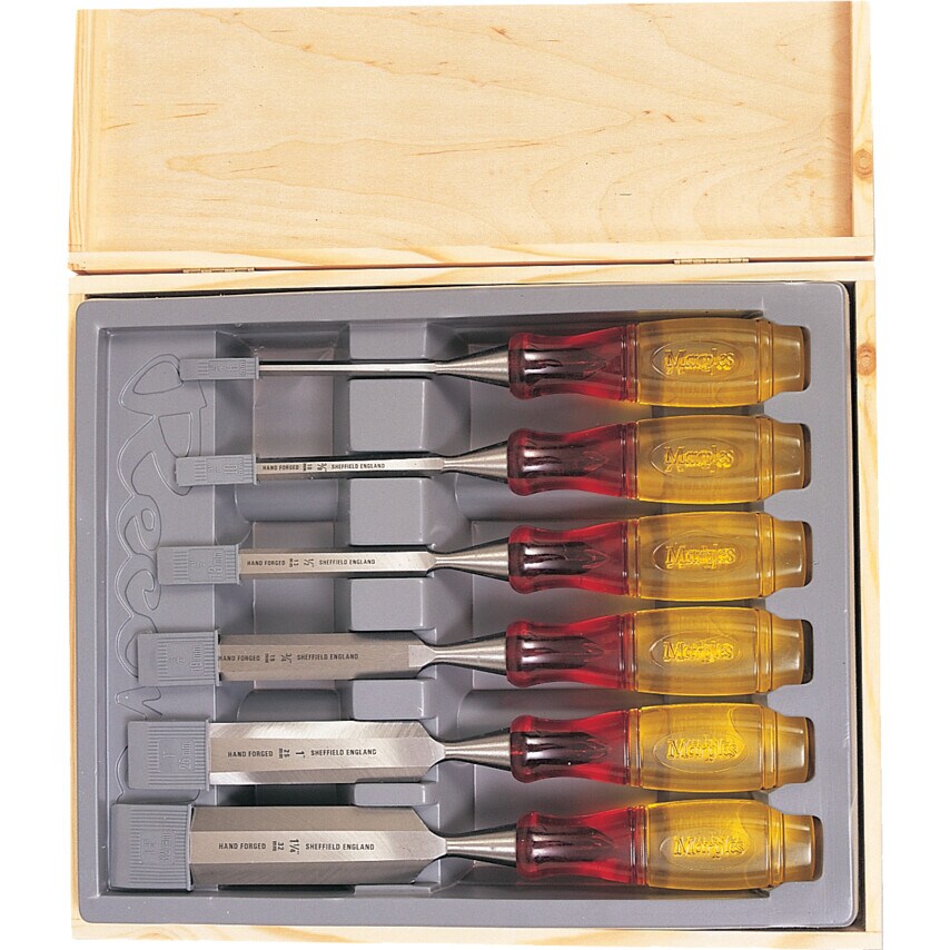 TM373/S6 Bevel Edge Chisels (6-Set)