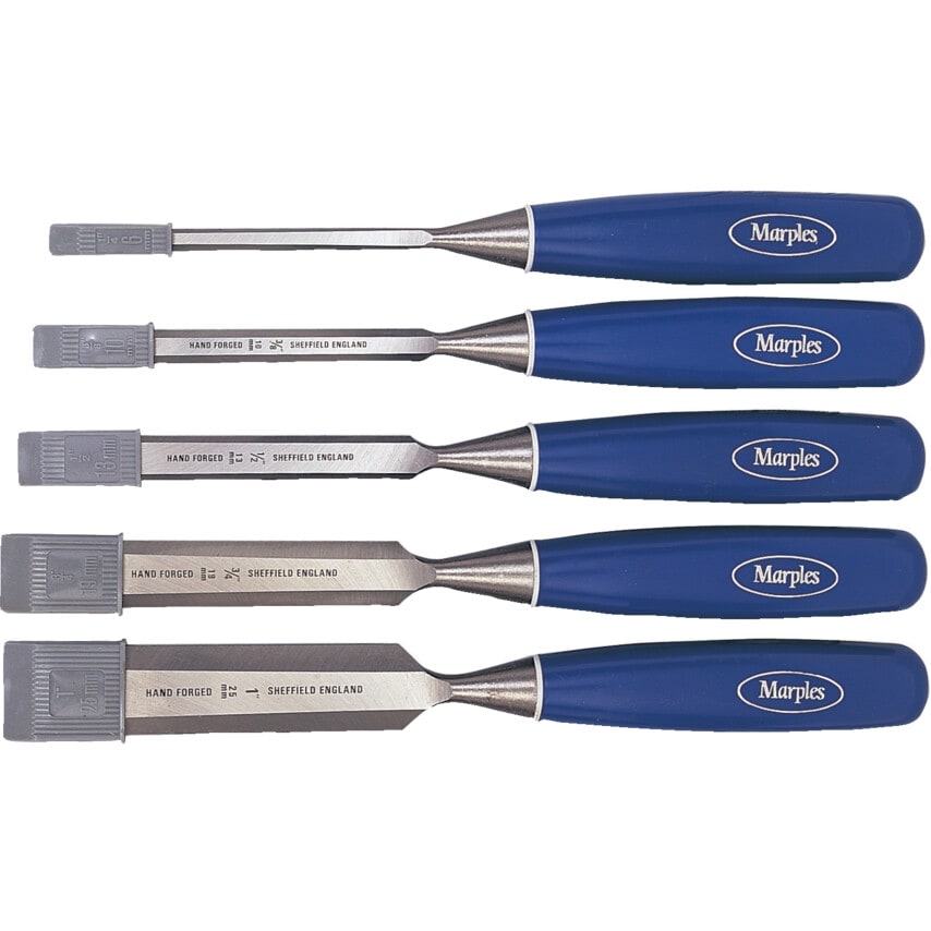 TM444/S5 Bevel Edge Chisels (5-Set)