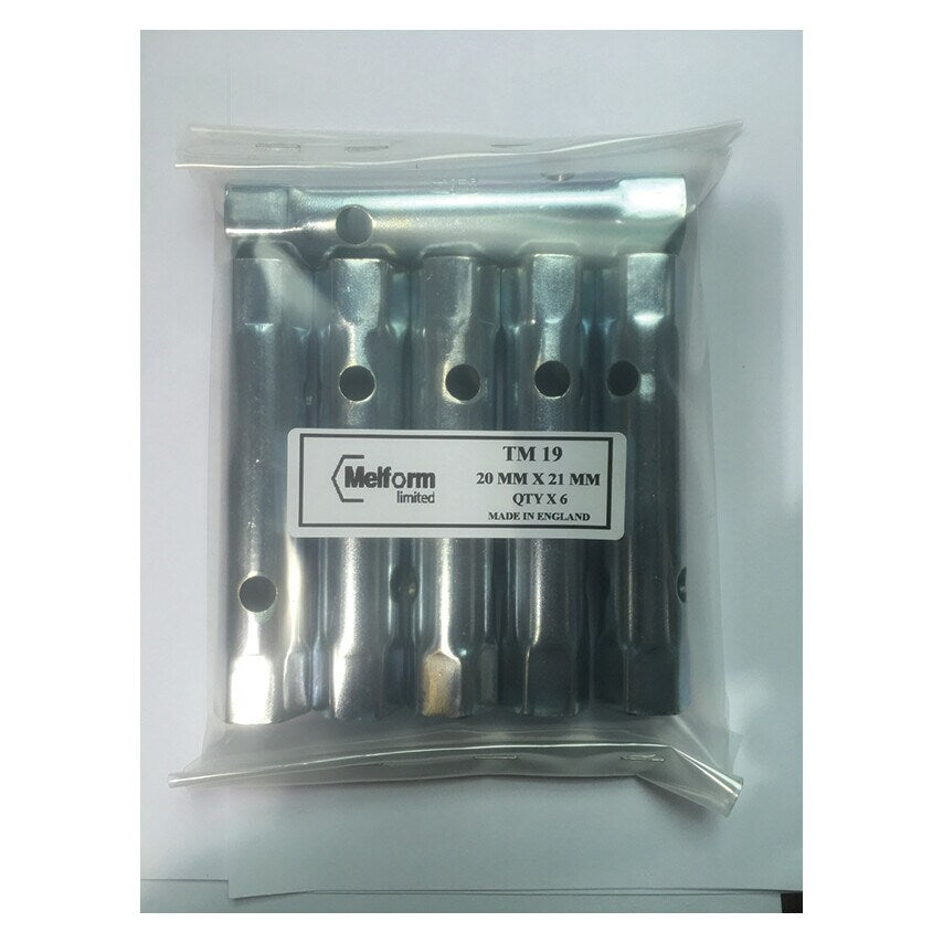 TM 19 Double Ended Box SPANNER.20mm X 21mm X 127mm