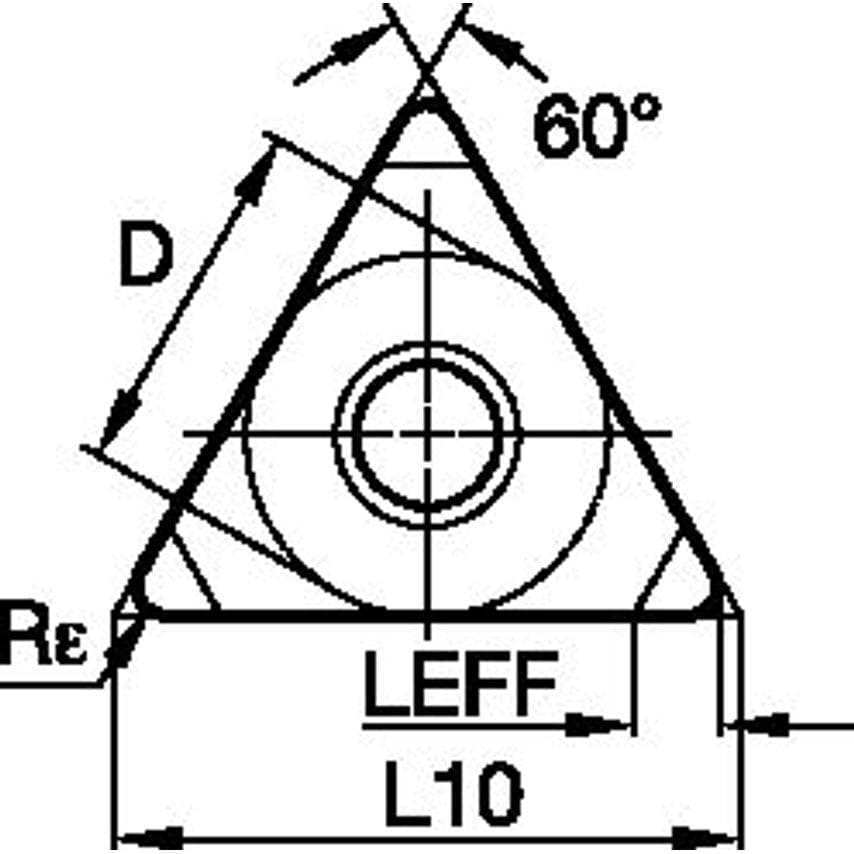 TNGA160408S01015DMT ANSI/ISO Turning Insert TN..