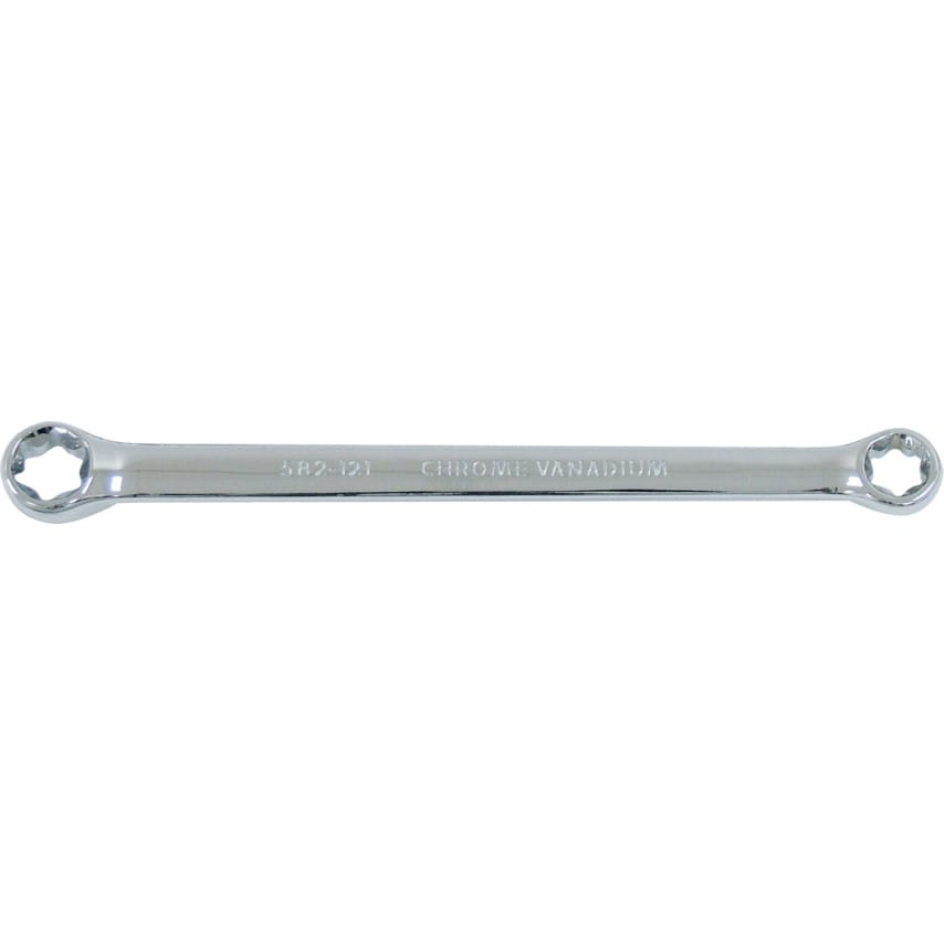 TORX Double End Ring Spanner, Chrome Vanadium Steel, E10 X E12