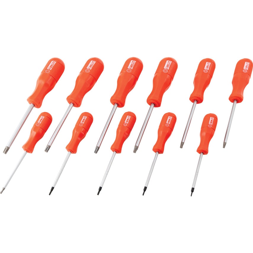 TORX Hi-Grip Screwdriver Set 11 Piece