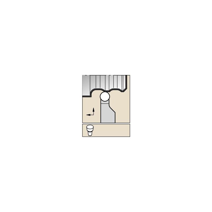 TRAOR162D Top Notch Holder W1.00 L6.00