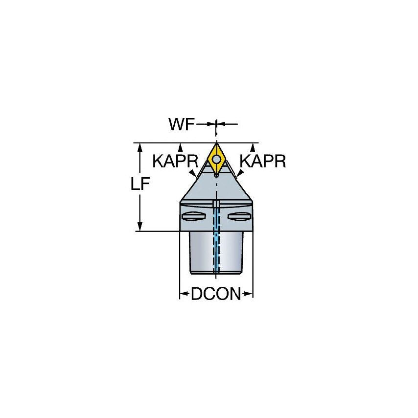 TR-C5-D13NCN-00060 CoroTurn TR Cutting Unit