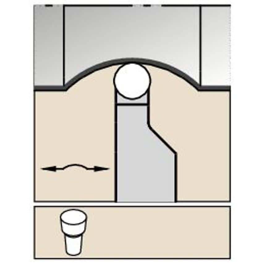 TRM50R0720M K-Lock Modular Blade