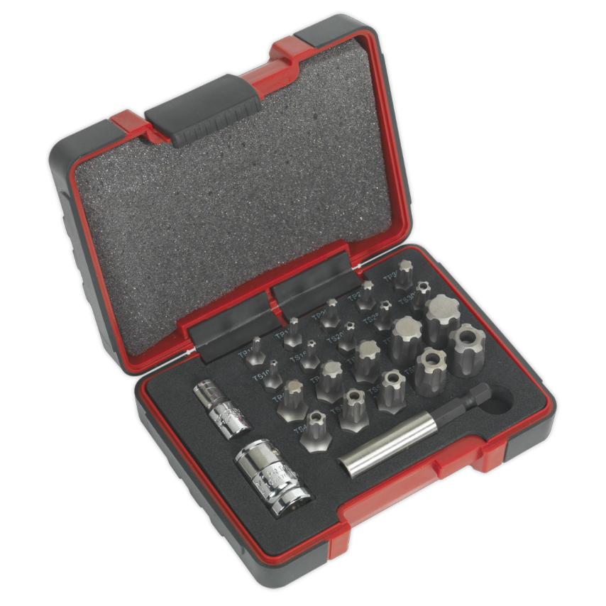 TRX-P* & Security TRX-TS* Bit Set23 Piece 1/4" & 3/8" Square Drive